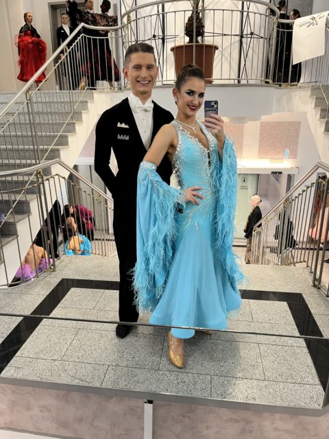 Jacob und Luisa auf der Deutschen Meisterschaft der Hauptgruppe S Standard 2025.